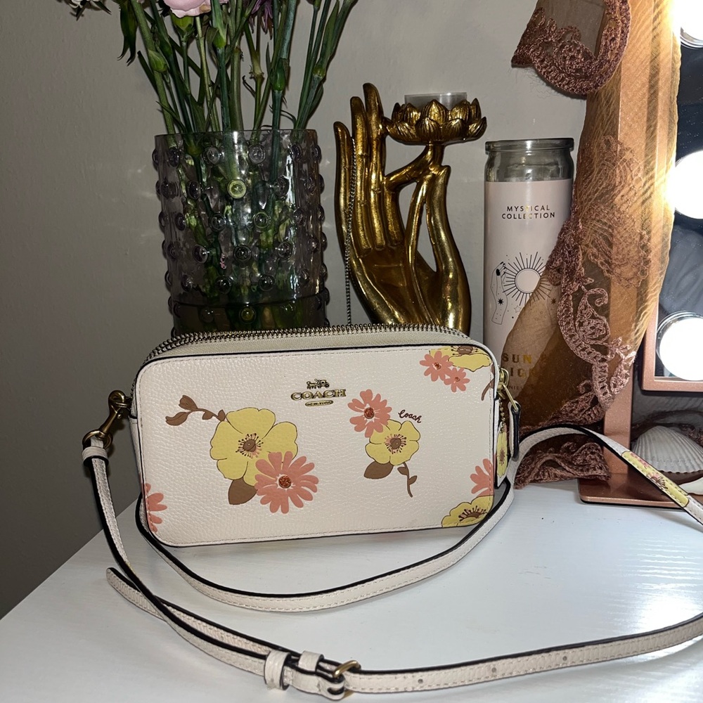 Coach floral bag